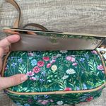 NWT HSN IMAN Global Chic Floral Print Crossbody Bag Green Photo 5