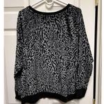 secret treasures  Womens 2X Comfy Soft Shirt Top Velvety Black Grey 20 Lounge 152 Photo 3