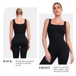 NWT Popilush Shapewear Jumpsuit Built Photo 2