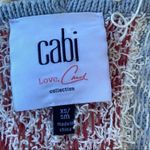 CAbi Siesta Poncho Sweater With Fringe Tassels Photo 4