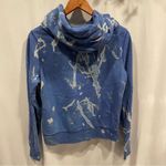 PINK - Victoria's Secret Victoria’s Secret pink periwinkle blue hand tie dye broken in hoodie soft Photo 1