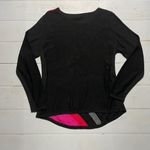 NWT - Nic + Zoe - Women’s Black & Pink Sweater - Size Petite Large Photo 5