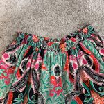 Gibson Latimer  Vibrant Green and Pink Women's Shorts Photo 1