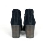 Frye  Womens Nora Zip Short Booties Black Suede Ankle Side Zip Closure Size 7.5 Photo 1