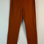 Ann Taylor Dress Pants High Rise Zipper Accents Copper Brown Petite Sz XSP NWT Photo 0