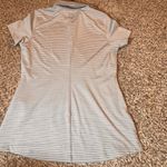 Under Armour  HeatGear Golf‎ Polo Shirt Striped Fitted UPF 50+ Small Photo 5