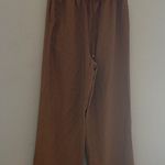 Rachel Zoe Green and Brown Knit Tank with Brown Pants Photo 4