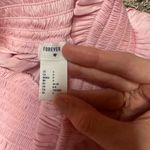 Forever 21  Pink Smocked Ruffle Set Photo 2