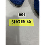 Calvin Klein Womans Kendall Size 9 M Blue Fish Scale Leather Platform Pumps Photo 9