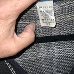 Diane Von Furstenberg  Vintage Cotton Gray~White Plaid Button Cardigan Sweater 2X Photo 7