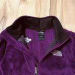 The North Face Womens Sz Small Osito Full Zip Fleece Jacket Purple Photo 2
