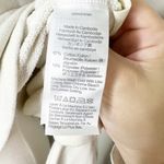 Madewell Womens Crop Hoodie Terry Drawstring Long Sleeve Pullover White Size S Photo 4