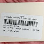 Elan  Coral Pleated Tiered Sundress Size‎ Small NWT 100 Percent Cotton Photo 6