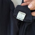 Brandy Melville  Navy Blue Long Sleeve Embroidered Flag Small Photo 5