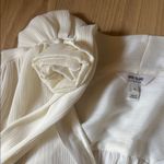 River Island  Cream Blouse with Ruffle Details Photo 2