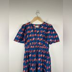 Tuckernuck  Retro Floral Mitchell Pockets Ruffle Dress Women’s Sz M Photo 4
