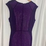Esley Purple Mini Dress with Studded Design short sleeve midi 
Party NWT Photo 2