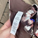 Aerie NWT  small brown spotted tie dye sports bra medium support Photo 4