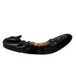 Charlotte Olympia  Black Lambskin Kitty Ballerina Slip On Flats Women’s EU 41 Photo 5