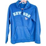 Disney Vintage Winnie the Pooh Sweatshirt Y2K Eeyore Fleece Quarter Zip Photo 0