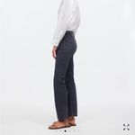 Madewell Kick Out Crop Pants in Garment-Dyed Sateen in Dark Pavement Size 27 NWT Photo 1