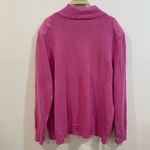 Ralph Lauren Lauren  Fuchsia Zip-Up Cardigan. 100% Cotton size 3X Photo 8
