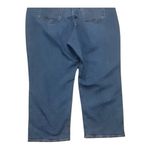 Levi's Levi’s Ribcage Women Plus Size 22W Blue Denim Straight Ankle Jeans Slim Hip Photo 7