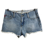 Vintage LEI Riding Wear Denim Cutoff Shorts Size 11 Made in USA Blue Photo 1