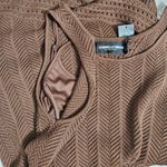 New York & Company Gabrielle Union Sweater Tank Dress. Size XL Brown Photo 11