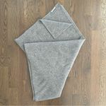 EUC White + Warren 100% Cashmere Travel Wrap in Light Heather Grey 81" x 36" Gray Photo 5