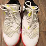 Nike  White and Pink Athletic Shoes with Cushioned Sole Photo 2