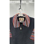 Vintage Comfy USA wool southwestern western Aztec jacket size 10 black Photo 2