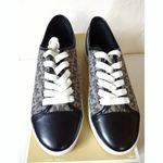 Michael Kors New! Women's MK Logo City Sneakers Shoes Laceup Size 7.5 Graphite Photo 5