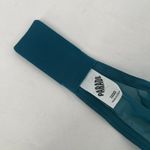 Parade Teal Blue Semi Sheer Plunge Underwire Bra sz 32DD Triangle Cup Photo 4