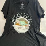 Star Wars Disney  Naps & Snacks Mandalorian Black T-Shirt Photo 0