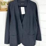 Athleta Avenue Blazer Black NWT Size 20 Photo 8