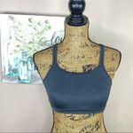Athleta Max Out Strappy Back Sports Bra Gray XS Photo 2