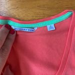 Southern Tide Audrey V Neck Tee Shirt Coral Pink short sleeve blouse top, Size M Photo 5