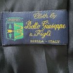 Rene Lezard Black Buckle Jacket By Botto Giuseppe & Figli Size M Photo 7