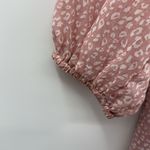 Ophelia Rose Tiered Midi Dress Women’s Size Medium‎ Pink Boho Long Sleeve Photo 5