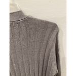 Lovers + Friends Women’s XS Cardigan Long Sleeve Ribbed Open Front Gray Sweater Photo 4