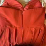 Halter top formal dress Orange Size 12 Photo 2