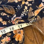 Old Navy  floral waist defined smocked puff sleeve midi dress small Photo 10