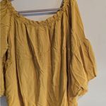 Love j  Mustard Blouse Photo 4
