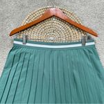 Girlfriend Collective  Tropic Pleated Club Skort Skirt Tennis Golf in Green XL Photo 4