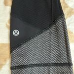 Lululemon  |‎ Pace Rival Crop Herringbone Black Heathered 22" | Women's 6 Photo 11