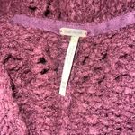 Free People ✨ Saturday Morning Knit Oversized Maroon Cardigan Cardi Sweater✨ Photo 10