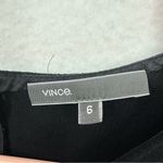 Vince  Sleeveless Pencil Straight Dress Midi Womens 6 Black Work Business Photo 5