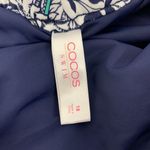 Cocos Swim Bikini Bottoms Womens 18 Blue White Shorts Retro Y2K Swimwear Photo 3