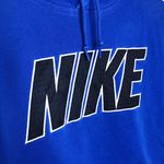 Nike Blue Logo Hoodie Sweatshirt Photo 6
